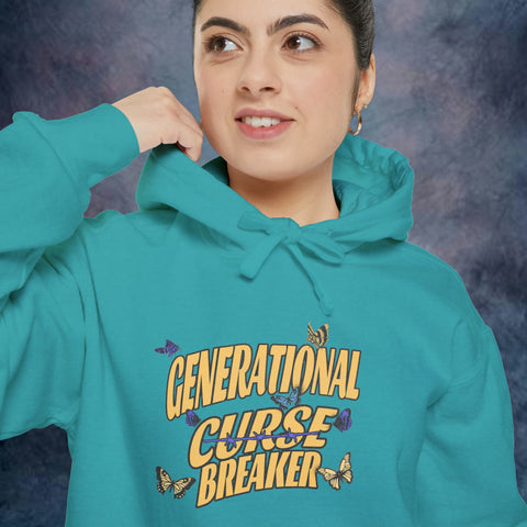 Generational Curse Breaker Garment-Dyed Hoodie