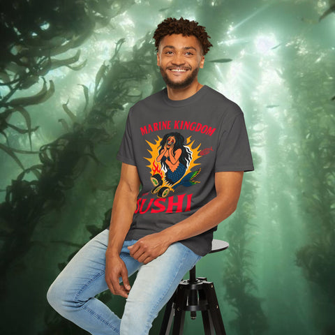 Marine Kingdom Sushi Garment-Dyed T-shirt