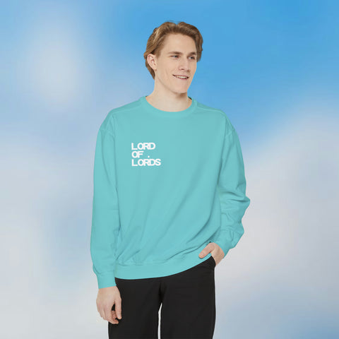 Logo Sporty Garment-Dyed Sweatshirt