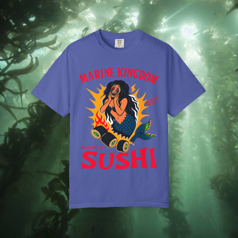 Marine Kingdom Sushi Garment-Dyed T-shirt