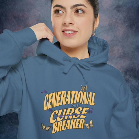 Generational Curse Breaker Garment-Dyed Hoodie