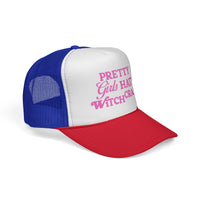 Pretty Girls Hate Witchcraft Trucker Cap