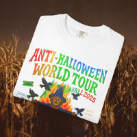 2025 Anti - Halloween World Tour Garment-Dyed T-shirt