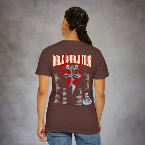 Bible World Tour Garment-Dyed T-shirt