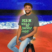 Men will be Suicide Free Garment-Dyed T-shirt