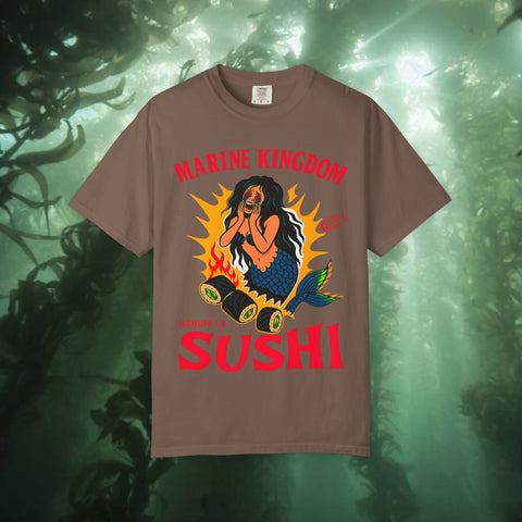 Marine Kingdom Sushi Garment-Dyed T-shirt