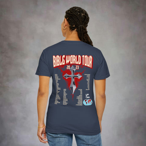 Bible World Tour Garment-Dyed T-shirt