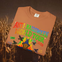 2025 Anti - Halloween World Tour Garment-Dyed T-shirt