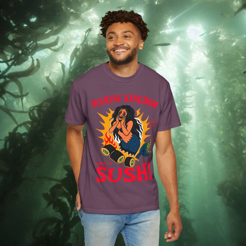 Marine Kingdom Sushi Garment-Dyed T-shirt