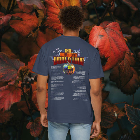 2023 Anti-Halloween World Tour Garment-Dyed T-shirt