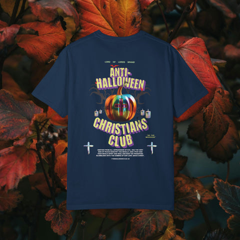 2023 Anti-Halloween Garment-Dyed T-shirt