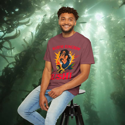 Marine Kingdom Sushi Garment-Dyed T-shirt