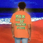 Men will be Suicide Free Garment-Dyed T-shirt