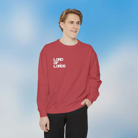 Logo Sporty Garment-Dyed Sweatshirt