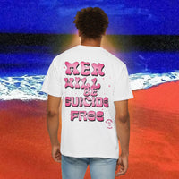 Men will be Suicide Free Garment-Dyed T-shirt