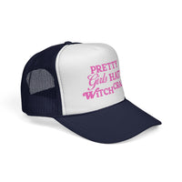 Pretty Girls Hate Witchcraft Trucker Cap