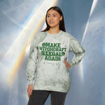 Make Witchcraft Illegal Again Color Blast Crewneck Sweatshirt