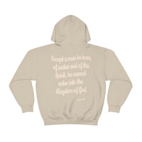 John 3:5 Unisex Heavy Blend™ Hooded Sweatshirt - Lord of Lords