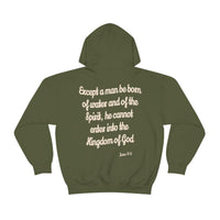 John 3:5 Unisex Heavy Blend™ Hooded Sweatshirt - Lord of Lords