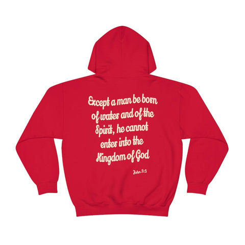 John 3:5 Unisex Heavy Blend™ Hooded Sweatshirt - Lord of Lords