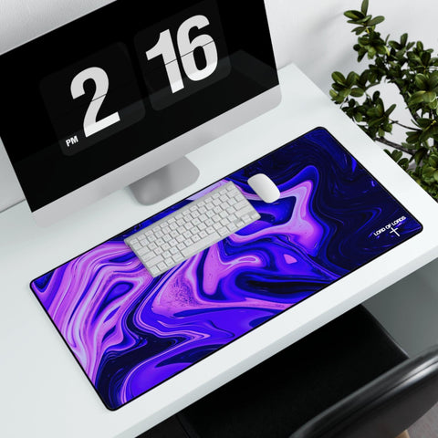 Purple Liquid Desk Mat - Lord of Lords