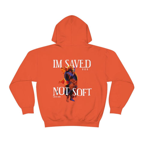 Saved Not Soft Unisex Heavy Blend™ Hooded Sweatshirt - Lord of Lords