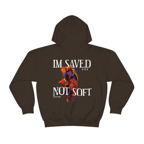 Saved Not Soft Unisex Heavy Blend™ Hooded Sweatshirt - Lord of Lords