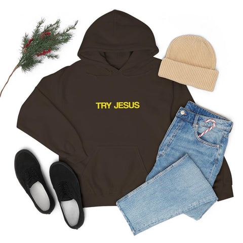 Try Jesus Unisex Heavy Blend™ Hooded Sweatshirt - Lord of Lords