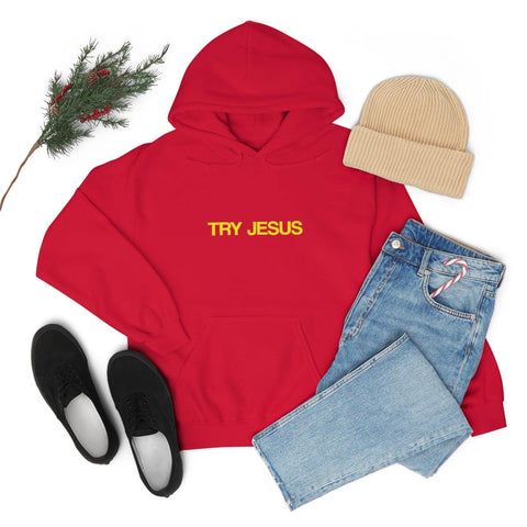 Try Jesus Unisex Heavy Blend™ Hooded Sweatshirt - Lord of Lords