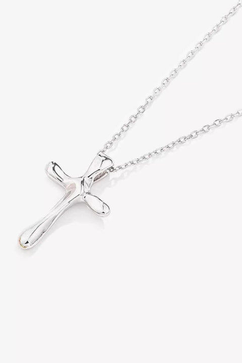 Cross Pendant 925 Sterling Silver Necklace - Lord of LordsJewelry