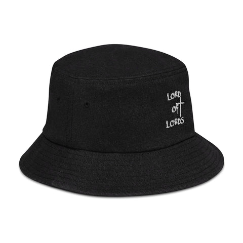 Logo Denim Bucket Hat - Lord of Lords