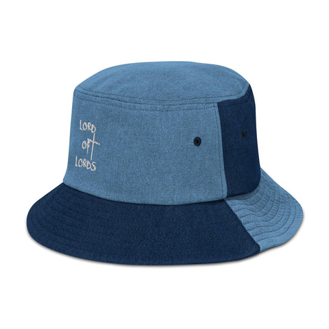 Logo Denim Bucket Hat - Lord of Lords