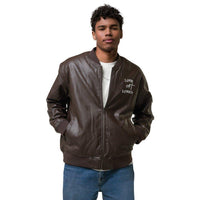 Lord of Lords Leather Bomber Jacket - Lord of Lords