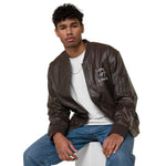 Lord of Lords Leather Bomber Jacket - Lord of Lords