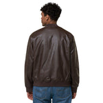 Lord of Lords Leather Bomber Jacket - Lord of Lords