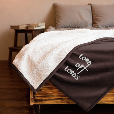 Premium Sherpa Blanket - Lord of Lords