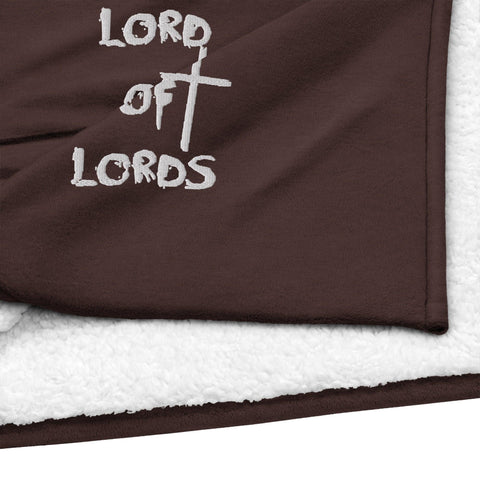 Premium Sherpa Blanket - Lord of Lords