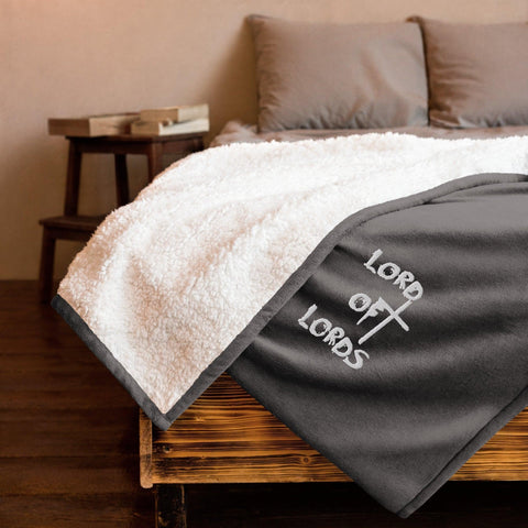 Premium Sherpa Blanket - Lord of Lords