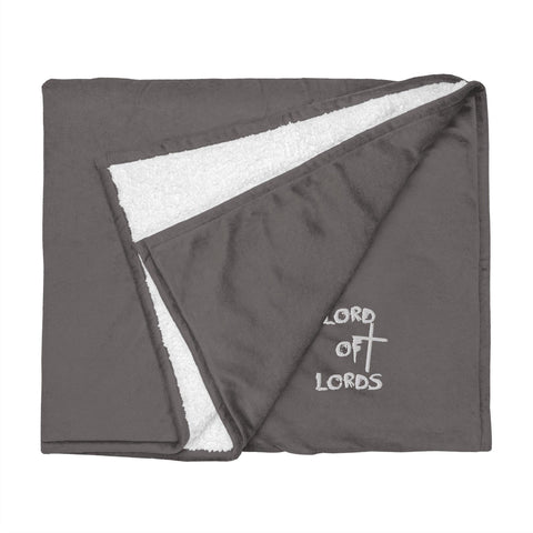 Premium Sherpa Blanket - Lord of Lords