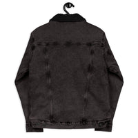 Unisex Denim Sherpa Jacket - Lord of Lords