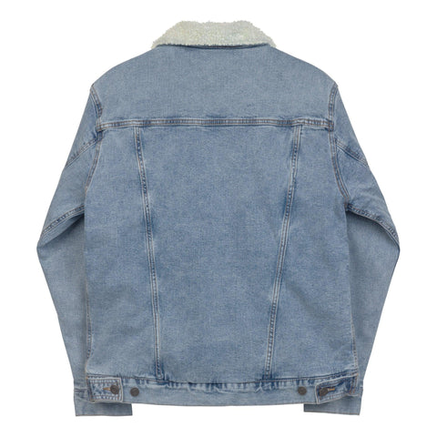 Unisex Denim Sherpa Jacket - Lord of Lords