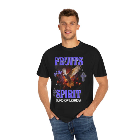 Unisex Fruits of the Spirit Garment-Dyed T-shirt - Lord of LordsT-Shirt