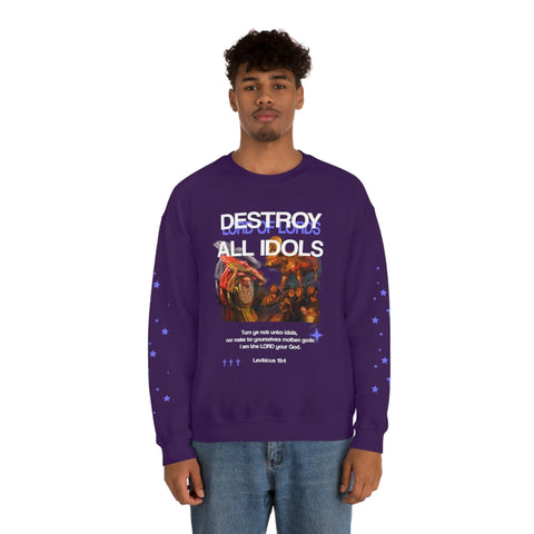 Unisex IDOLS Heavy Blend™ Crewneck Sweatshirt - Lord of Lords