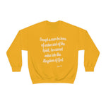 Unisex John 3:5 Heavy Blend™ Crewneck Sweatshirt - Lord of Lords
