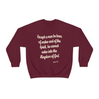 Unisex John 3:5 Heavy Blend™ Crewneck Sweatshirt - Lord of Lords