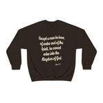 Unisex John 3:5 Heavy Blend™ Crewneck Sweatshirt - Lord of Lords