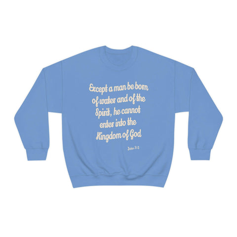 Unisex John 3:5 Heavy Blend™ Crewneck Sweatshirt - Lord of Lords