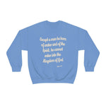 Unisex John 3:5 Heavy Blend™ Crewneck Sweatshirt - Lord of Lords
