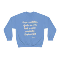 Unisex John 3:5 Heavy Blend™ Crewneck Sweatshirt - Lord of Lords