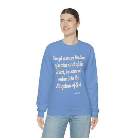 Unisex John 3:5 Heavy Blend™ Crewneck Sweatshirt - Lord of Lords